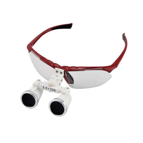 Lupa dental, laboratorio dental, máquina de laboratorio dental, odontología, den